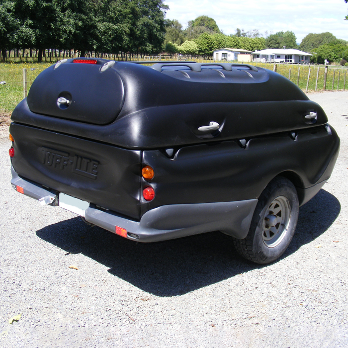 Back of the Tuff-Lite trailer